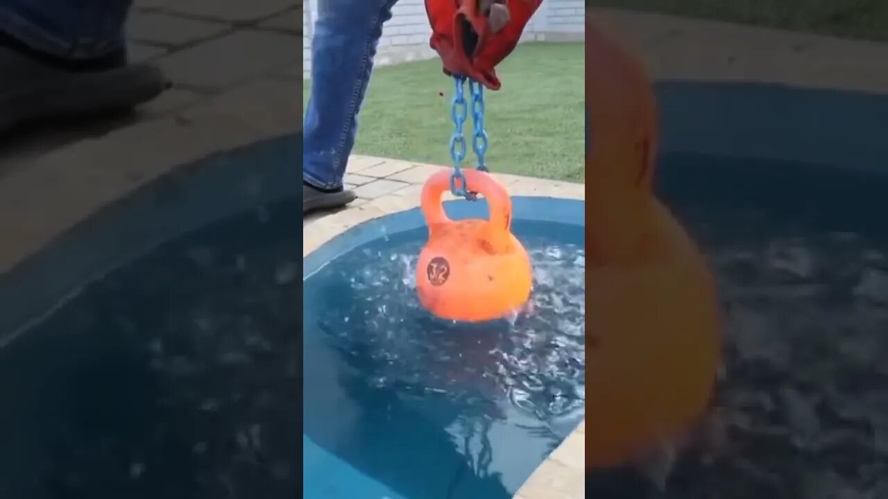 1000 degree kettlebell VS pool