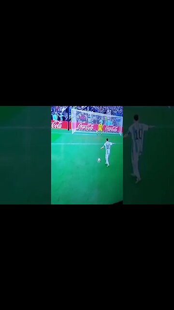 Penalty batido pelo Messi Argentina campeã do mundo #shorts