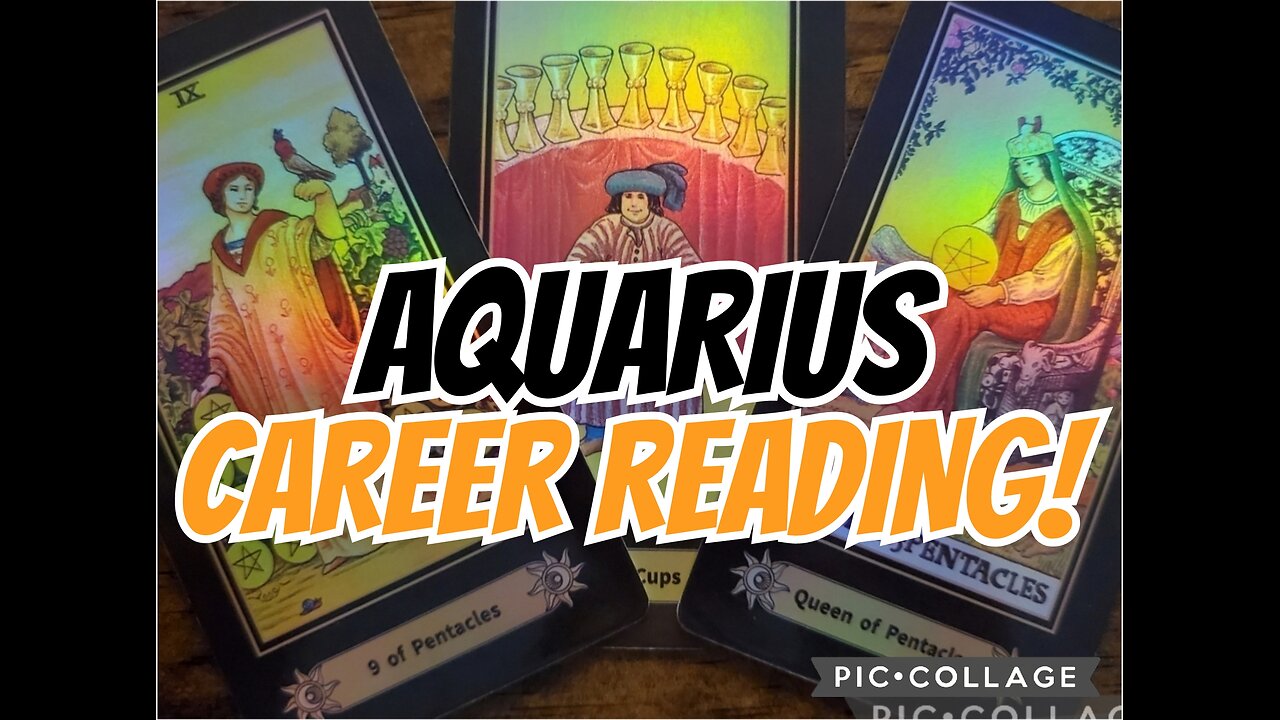 AQUARIUS: BRAND NEW CAREER READING‼️🌞