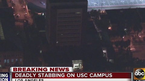 Deadly stabbing on USC campus on Friday