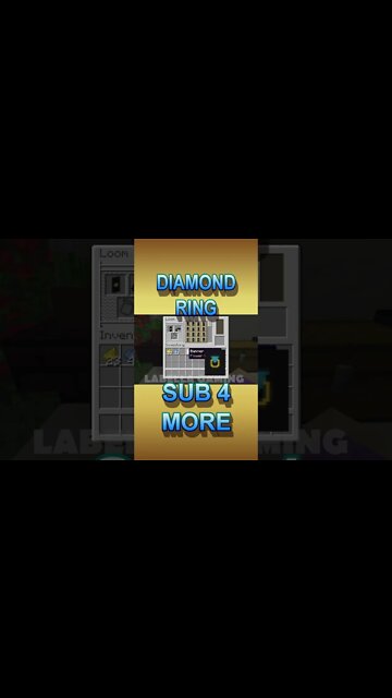 Minecraft: Diamond Ring Banner