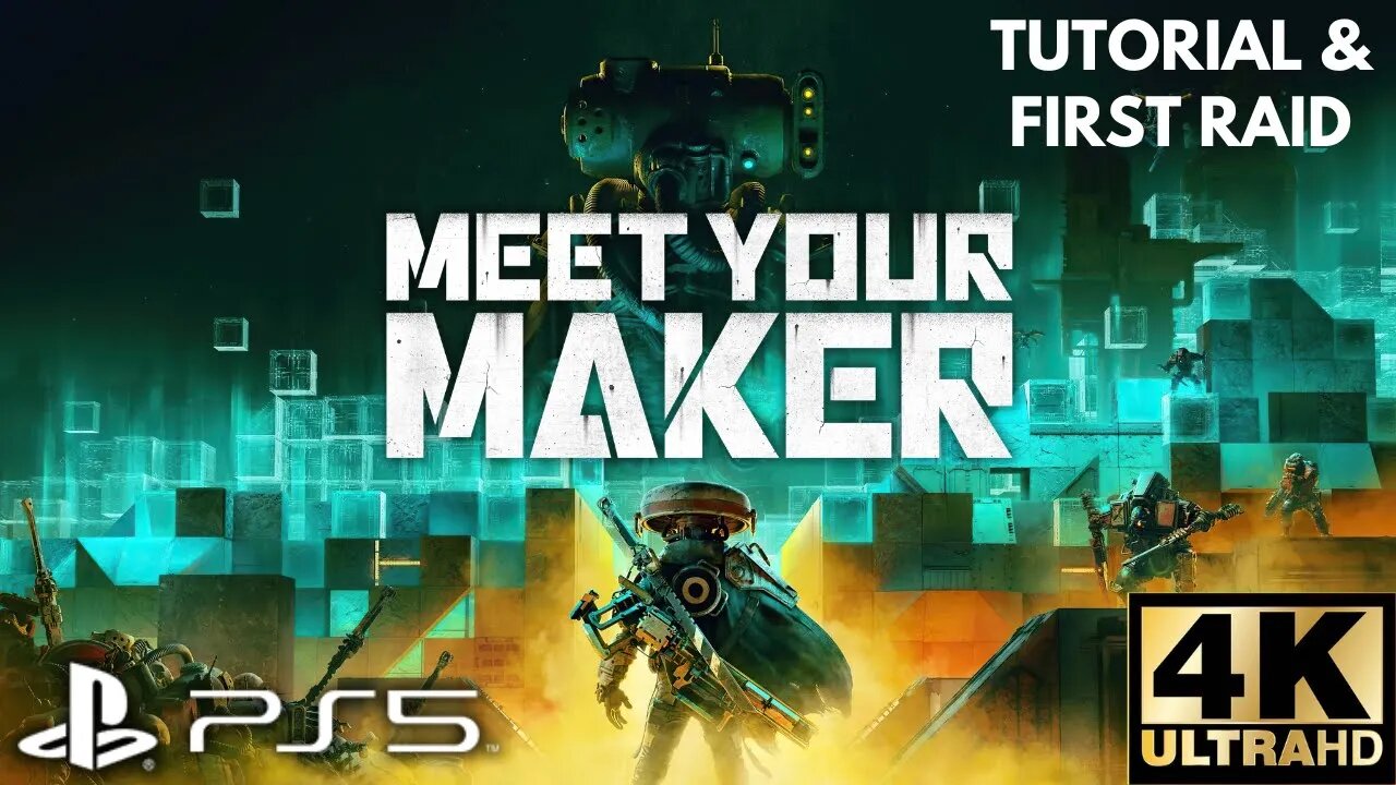 Meet Your Maker Gameplay | Tutorial & First Raid | PS5, PS4 | 4K (No Commentary Gaming)