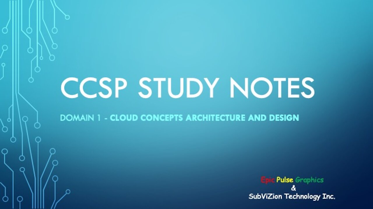 Cloud Concepts and Architecture