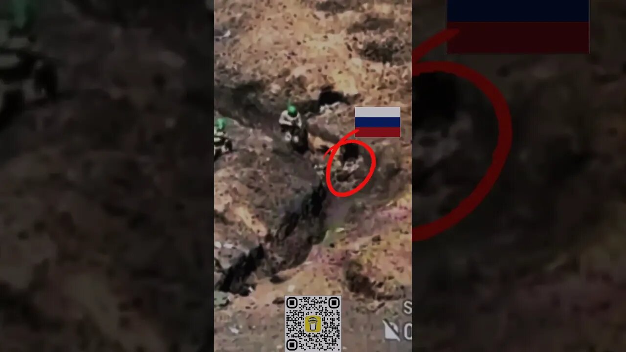Ukrainians take out Russians in their trench in Bakhmut. Like and follow for rare footage !