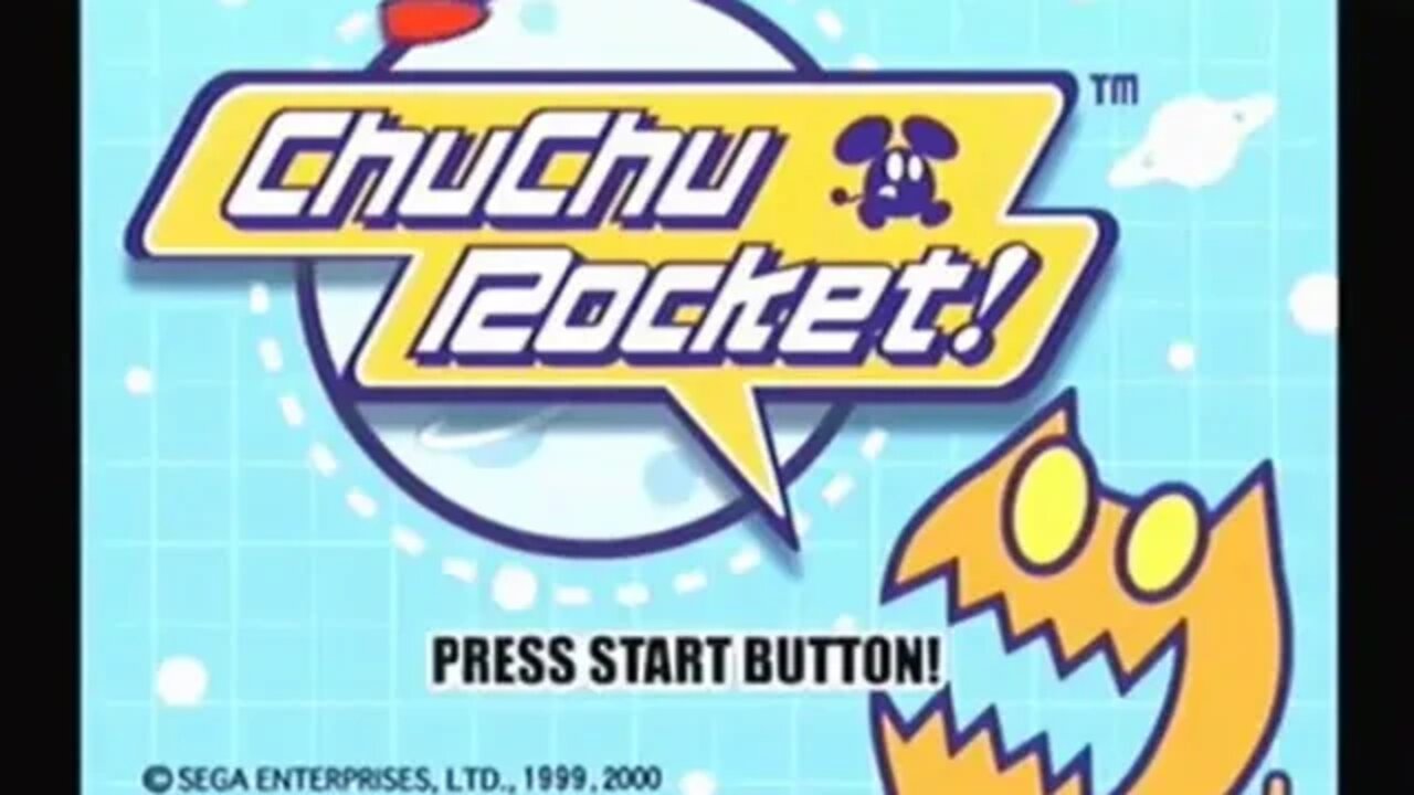 Chu Chu Rocket Intro Sega Dreamcast Pal Version