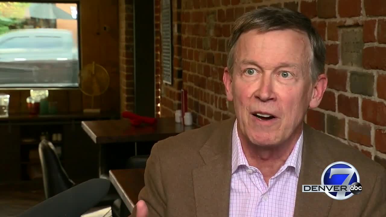 Unplugged- John Hickenlooper's senate run