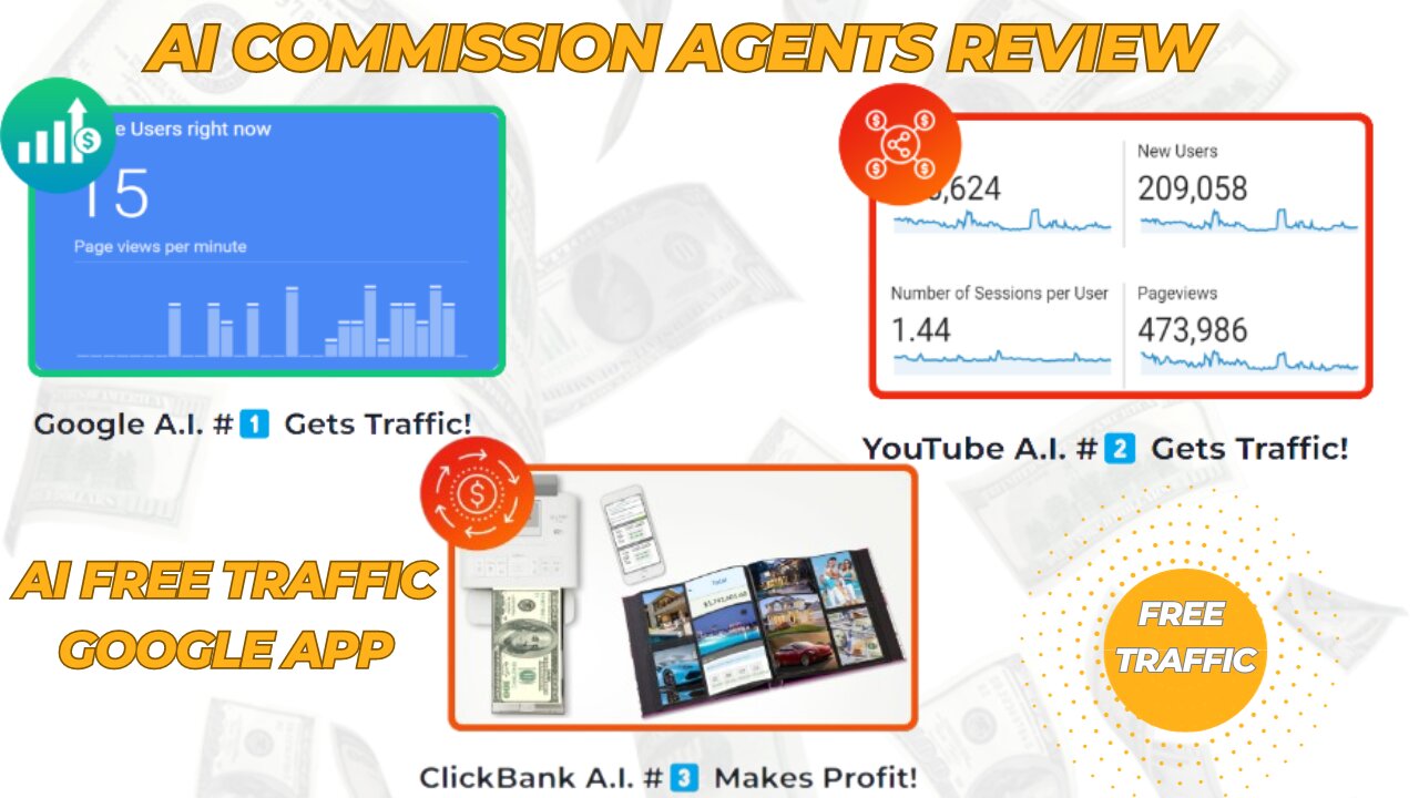 AI Commission Agents Review - Generates UNLIMITED 100% FREE TRAFFIC.. With ZERO Human Intervention