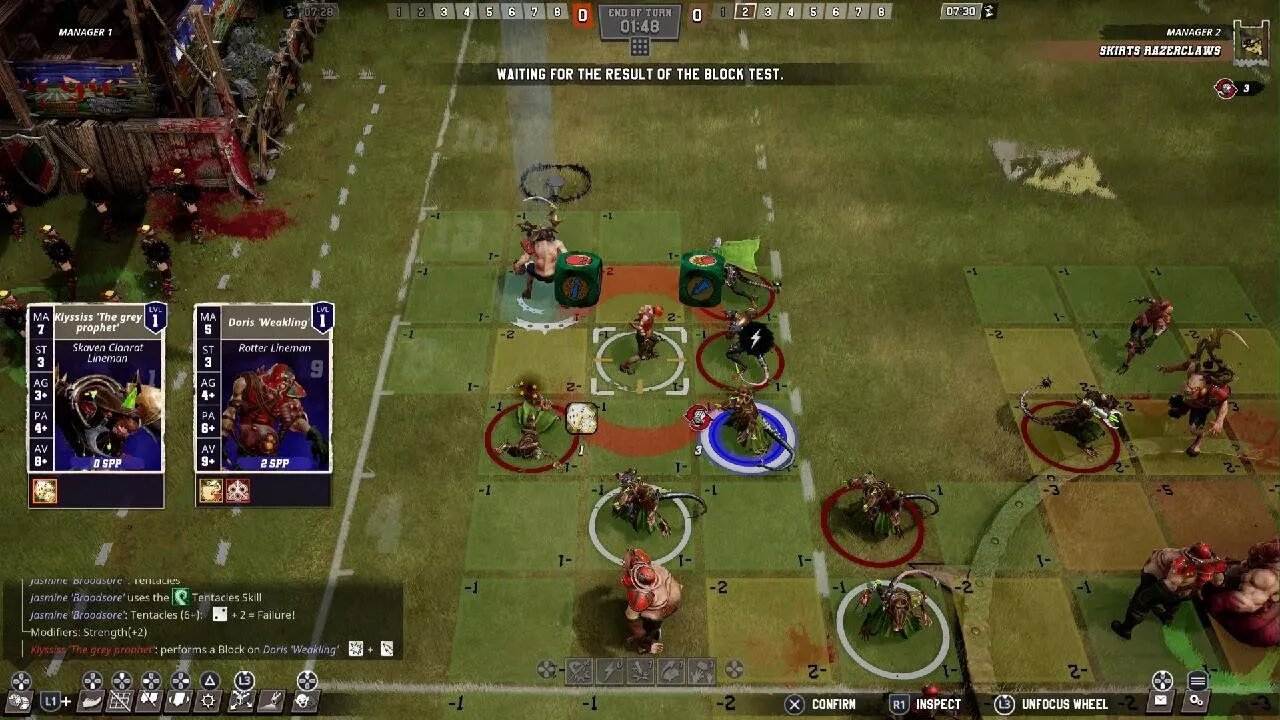 Blood Bowl 3 Run goatboy run