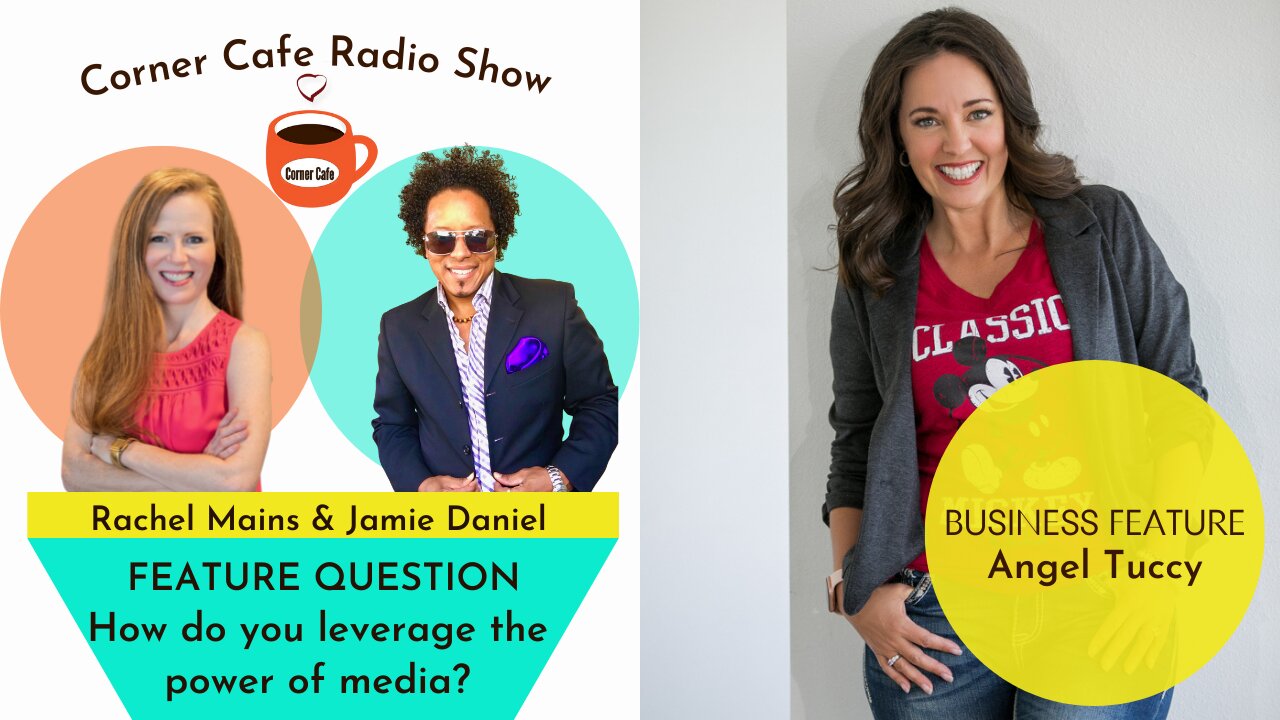 BUSINESS FEATURE QUESTION: Angel Tuccy - How do you leverage the power of media?