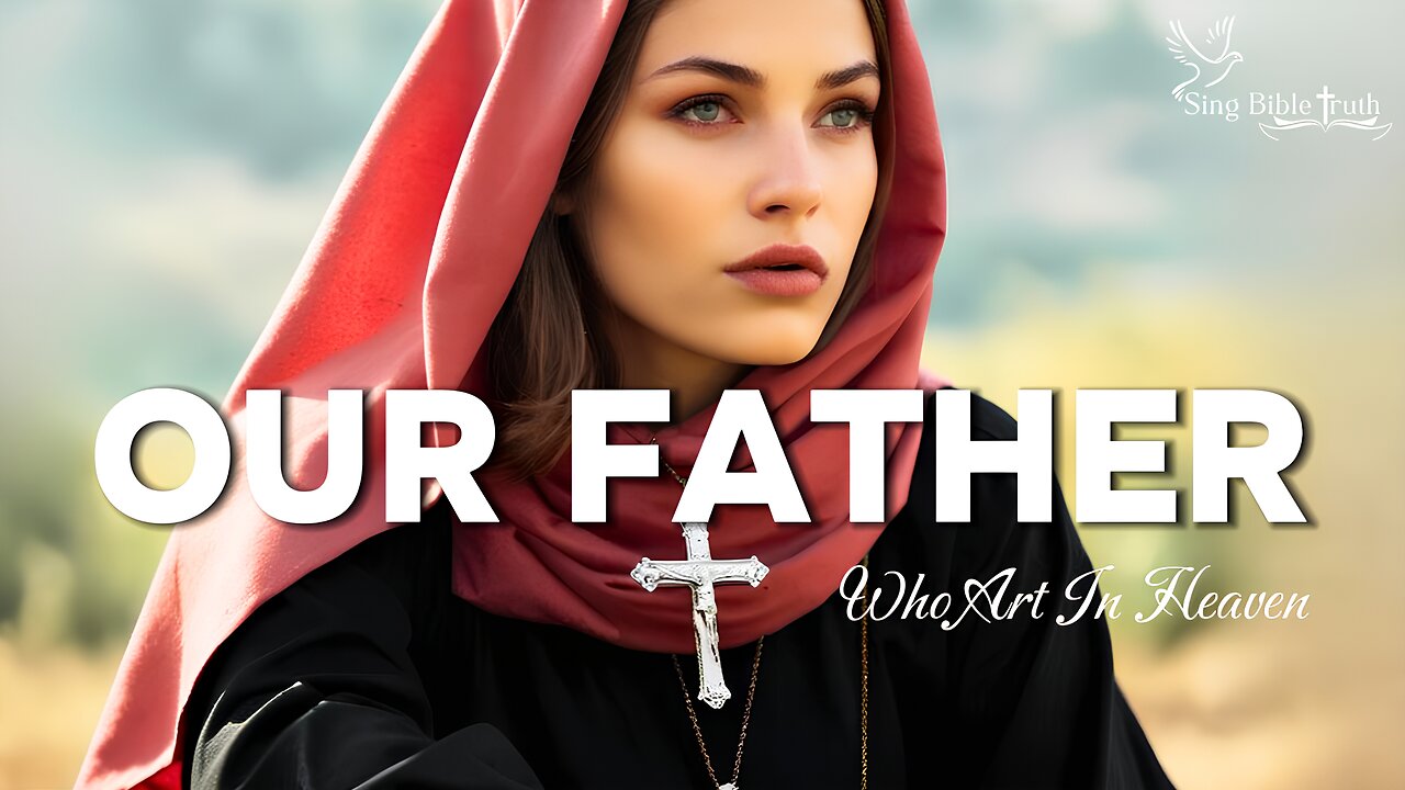 Our Father | Gregorian Chants Choir with LYRICS. The Lord's Prayer | Angelic Voices