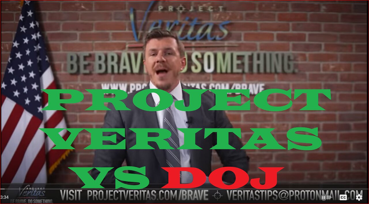 PROJECT VERITAS GETS SUPPORT FROM “RCFP” AGAINST ROGUE DOJ~!