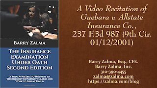 A Reading of the Guebara v. Allstate case