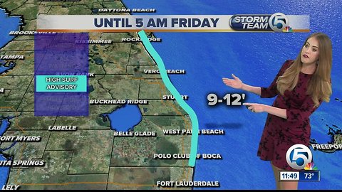 South Florida Wednesday afternoon forecast (3/27/19)