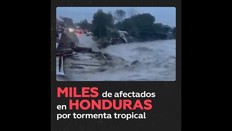 Tormenta tropical Sara afecta a más de 32.000 personas en Honduras