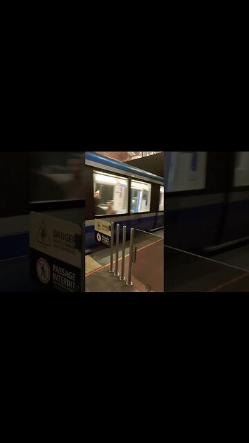 departure from Namur metro #viralvideo #train #montreal #traintravel #subway #travel