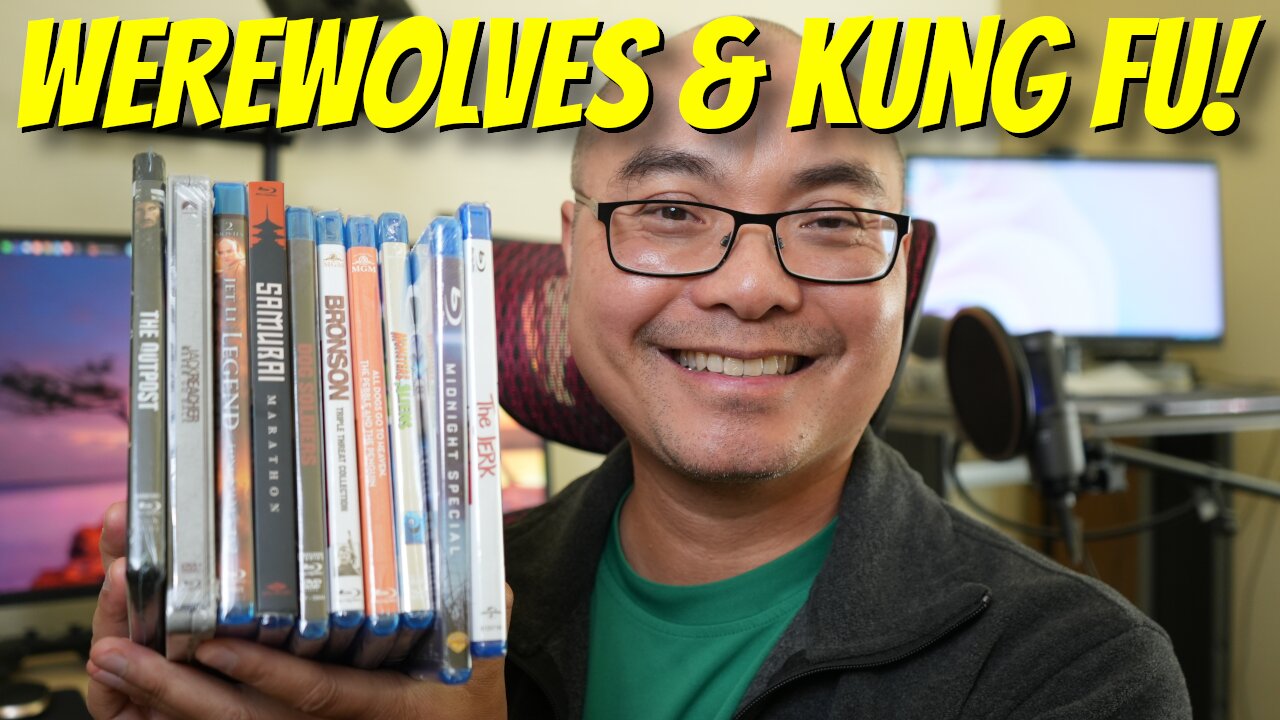 Werewolves and Kung Fu HamiltonBook Blu Ray Haul!💥