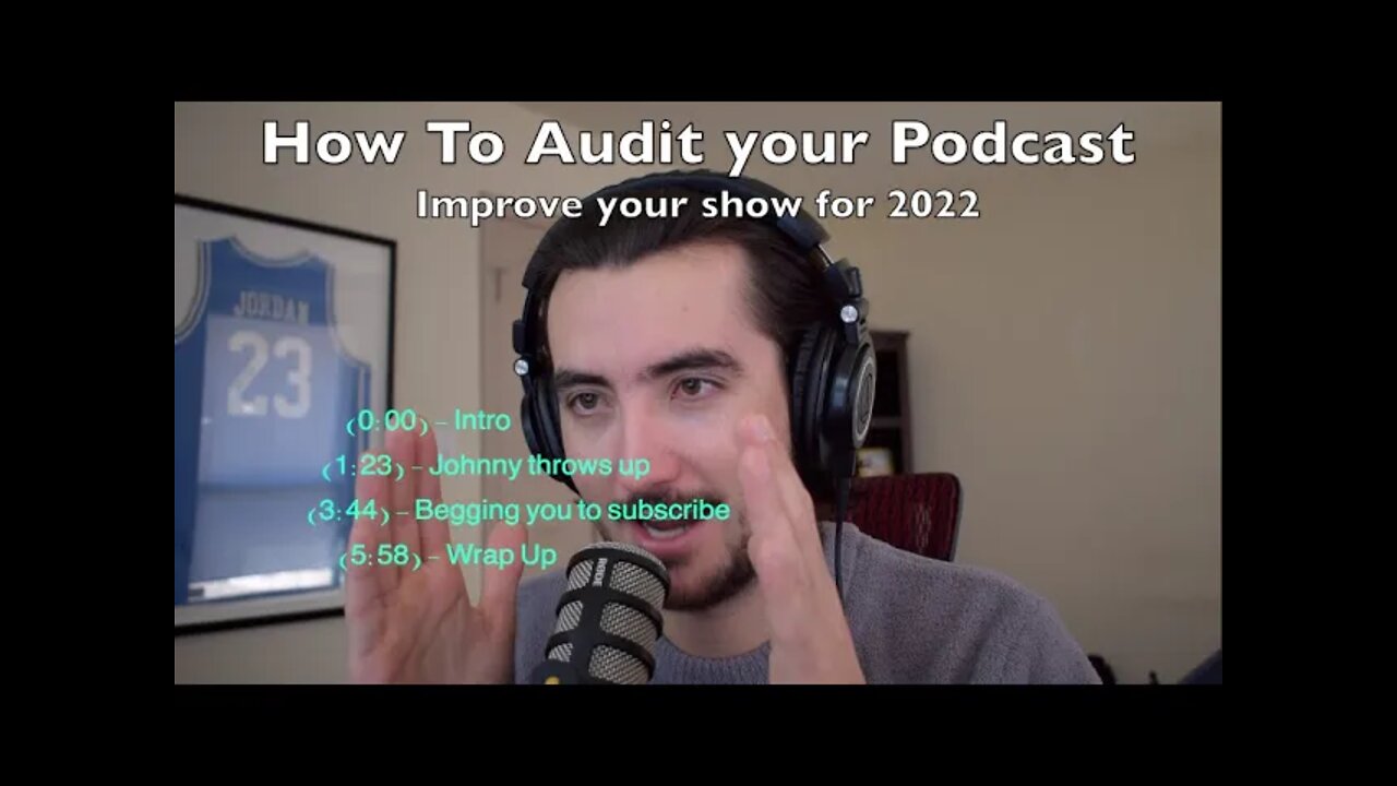 How to Audit your Podcast | Improve your show for 2022