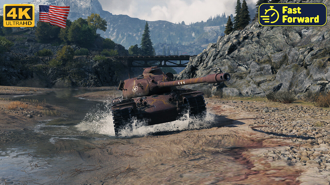 T110E5 - Mountain Pass - World of Tanks - WoT - FastForward