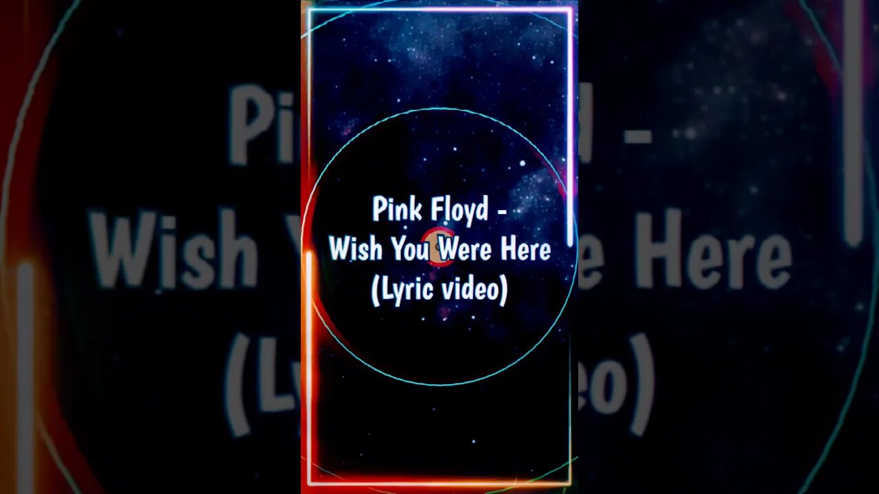 Pink Floyd - Wish You Were Here (Lyrics) 🎶 #70smusic #trending #shorts