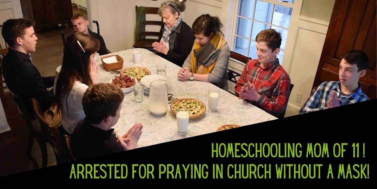 Maskless priest has homeschooling mom of 11 arrested for not masking in Church