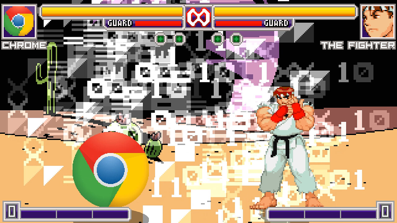 MUGEN - Google Chrome vs. The Fighter - Download