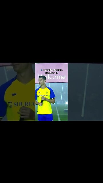 Al - Nassr Supports Chant " Ronaldo, Ronaldo" #ronaldo #sports