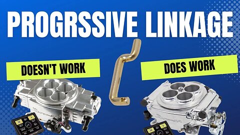 Holley Sniper Stealth Progressive Linkage: Why It Won't Work