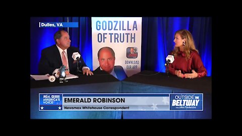 Emerald Robinson Even if Red Wave in VA "Biden Admin Will Not Back Down"