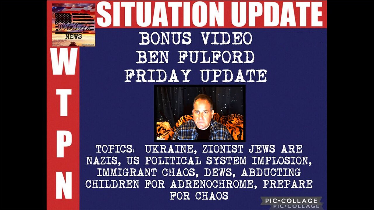 SITUATION UPDATE 11/18/23 - Latest On The War Between The Satanic Zionists And The White Hats
