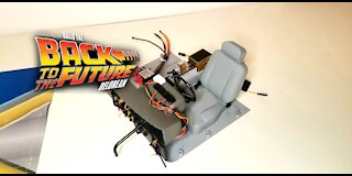 eaglemoss build the delorean issue 50. drivers seat