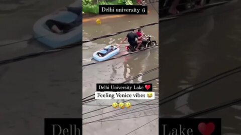 Delhi University Lake #masti #water #funonwater #shorts #viral #delhiuniversity #lake #boating