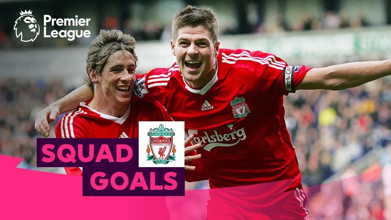 Unbelievable Liverpool Goals | Gerrard, Torres, Salah | Squad Goals