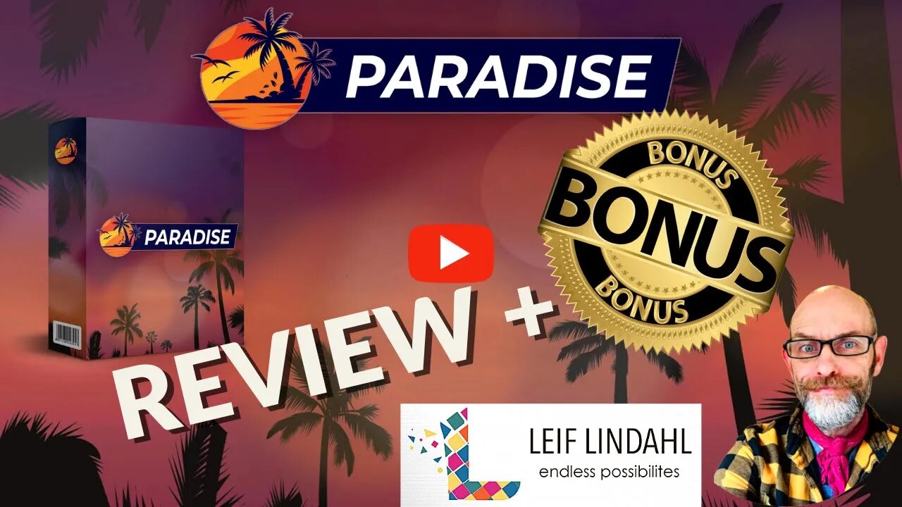 Paradise Review⚠️⚠️DON'T GET Paradise WITHOUT MY CUSTOM BONUSES! ⚠️⚠️