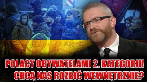 Polacy obywatelami 2. kategorii? G. Braun ostrzega: Państwo rozbite wewnętrznie! \\ Polska.LIVE