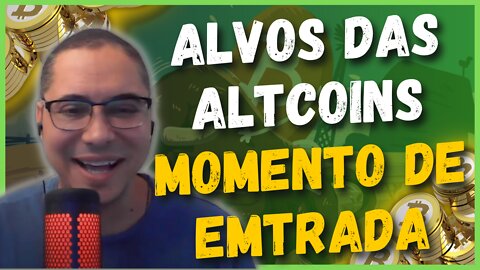 BOM MOMENTO PARA ENTRAR NAS ALTS - ANÁLISE DAS CRIPTOS (SOL, BNB, ADA, DOT, APE, CRO, AXS) E MAIS