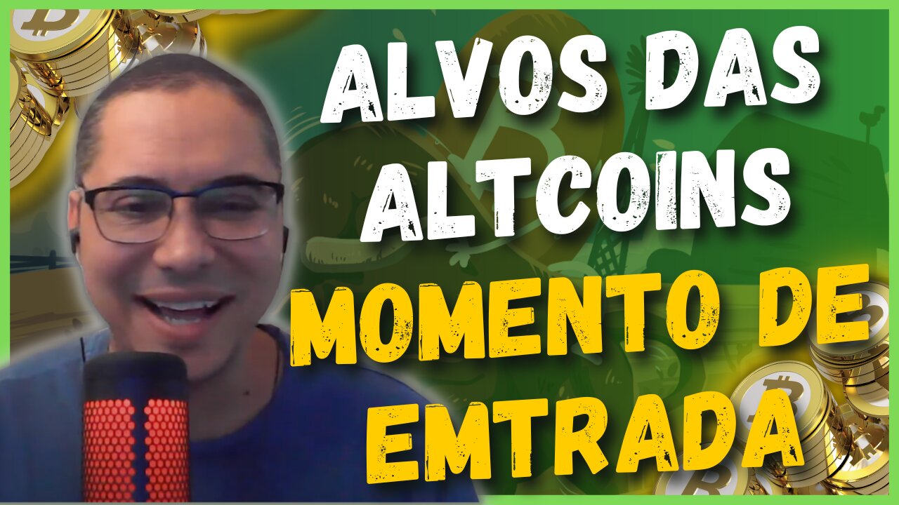 BOM MOMENTO PARA ENTRAR NAS ALTS - ANÁLISE DAS CRIPTOS (SOL, BNB, ADA, DOT, APE, CRO, AXS) E MAIS