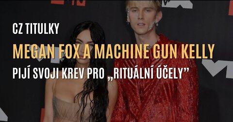 Megan Fox a Machine Gun Kelly pijí navzájem svoji krev pro „rituální účely” (CZ TITULKY)