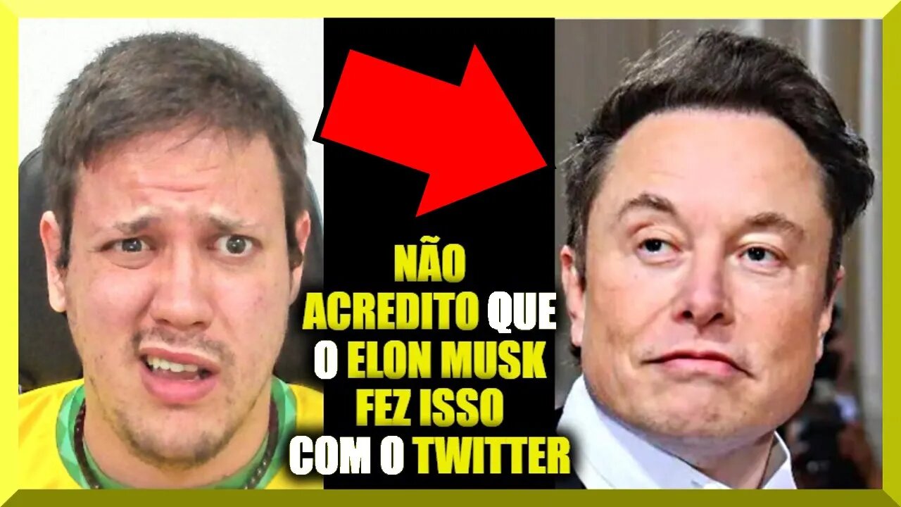 RIP Twitter • NÃO ACREDITO que o Elon Musk FEZ ISSO