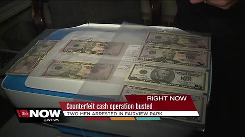 Counterfeit money operation busted inside Ramada Inn hotel room in Fairview Park