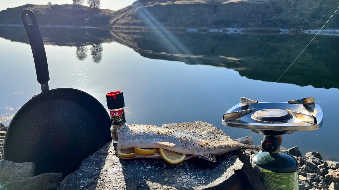 Catch & Cook! (Big Bank Rainbow Trout)