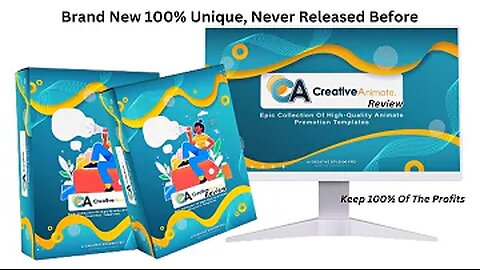 CreativeAnimate Review- 400+ Attractive VSL Animations Ready to Sell And Keep 100% Of The Profits