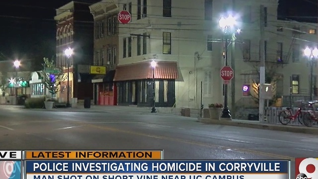 Man shot and killed 2 blocks from UC campus
