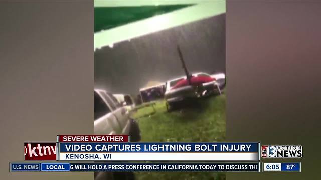 Woman hit by lightning at country music festival