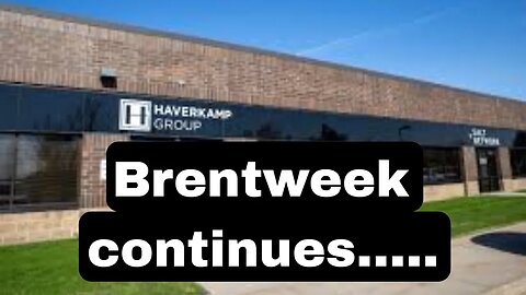 Brent Haverkamp week day 2: It continues