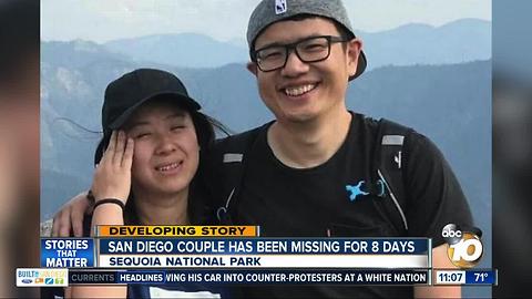 San Diego couple missing for 8 days