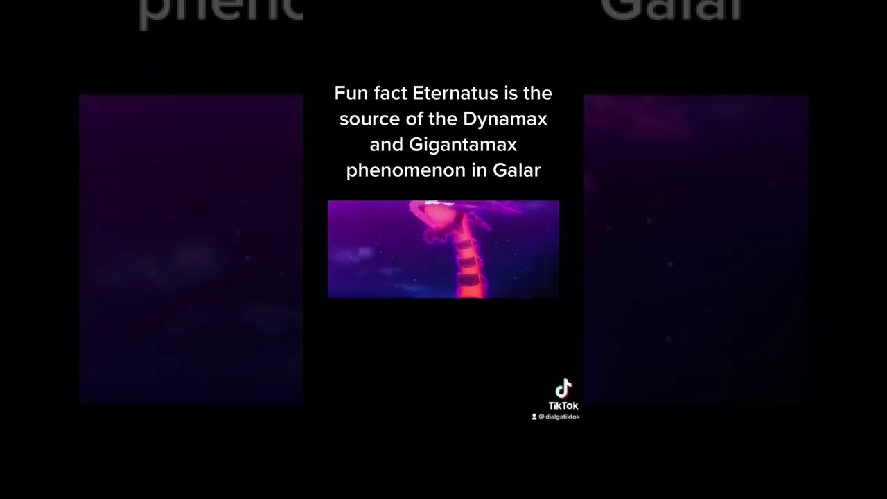 Pokemon fact-Eternatus