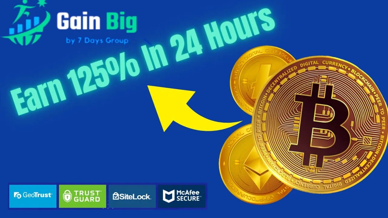 Gain Big Hourly Project | Earn 125% In 24 HR | Just Launched 🚀 🚀🚀