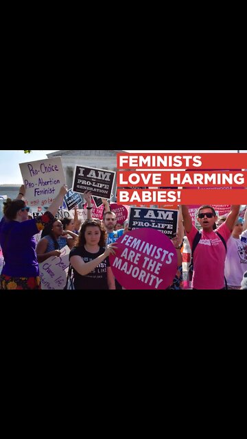 Why do feminists love hurting babies so much?