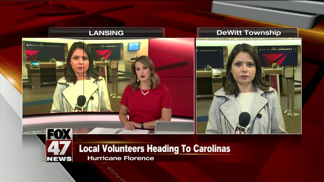 Mason woman joins Hurricane Florence relief effort