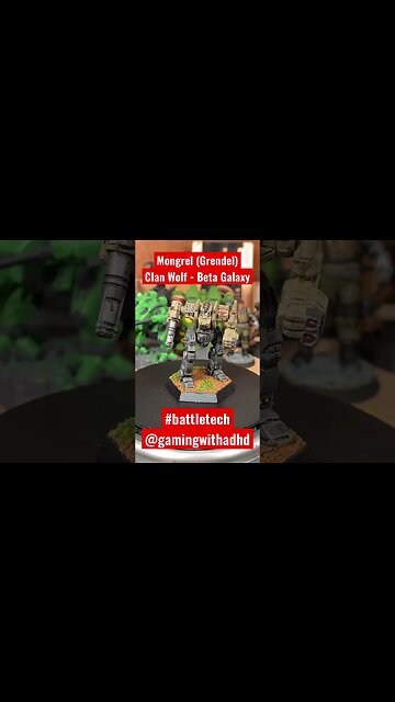 Gaming with ADHD Miniature Showcase 201 #shorts